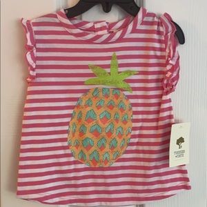 Tucker & Tate 9M Pink with Pineapple T-Shirt